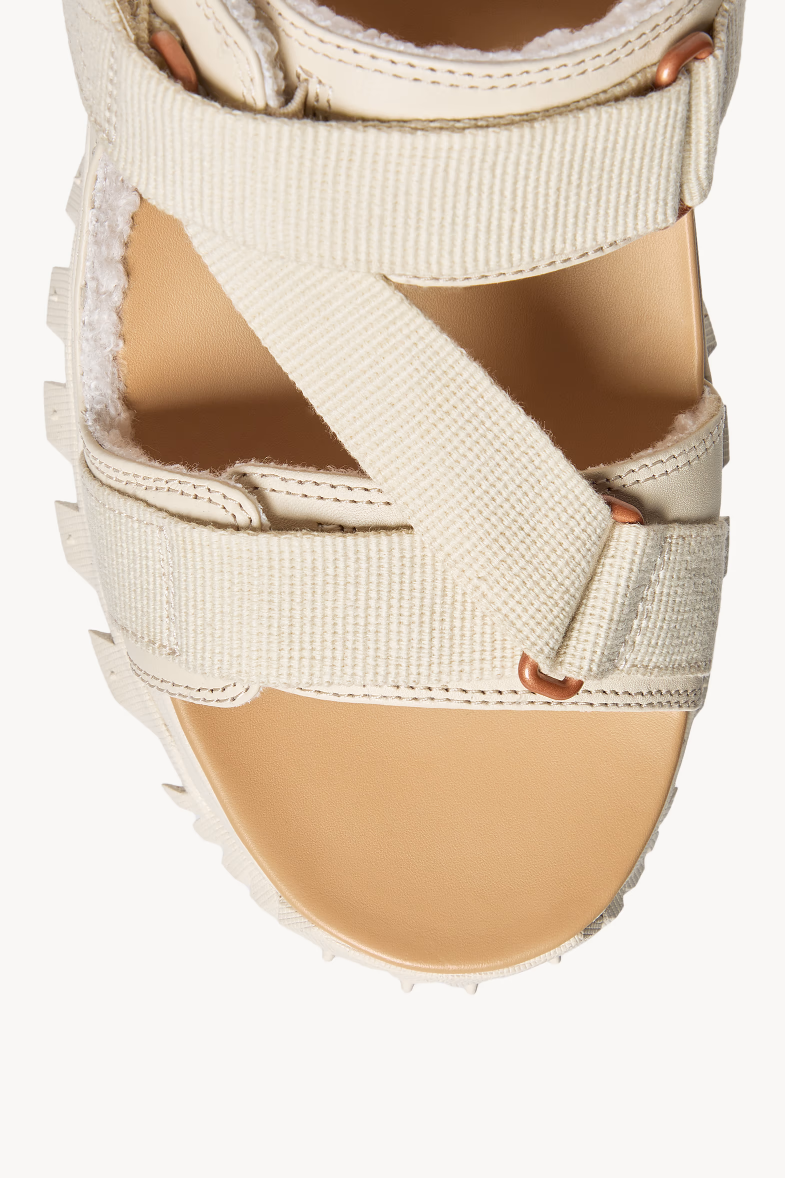 Moncler x Gilga Farm Designed by Donald Glover Trailgrip Vela Leather Sandals Men White Moncler 2